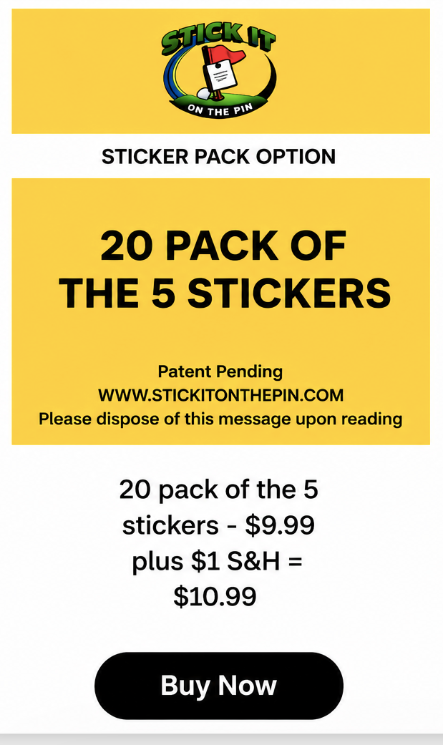 MOST POPULAR: ALL FIVE MESSAGES - 4 of each message - total of 20 stickers